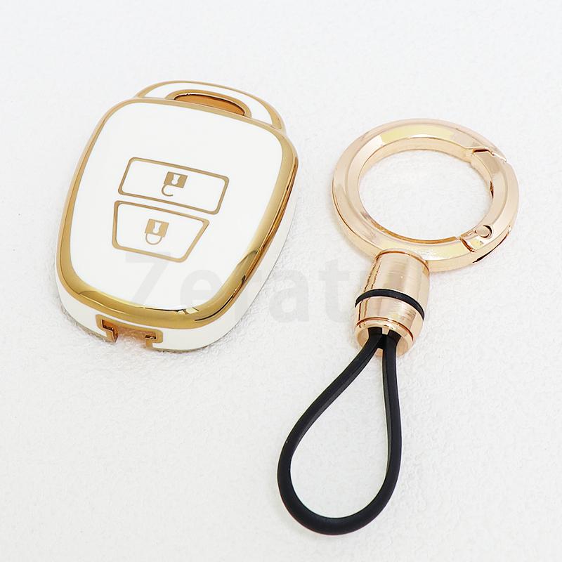 Soft Tpu Car Key Cover Case Keyless For Toyota Camry Rav4 Corolla Tacoma Vios Prius C Highlander Accessories