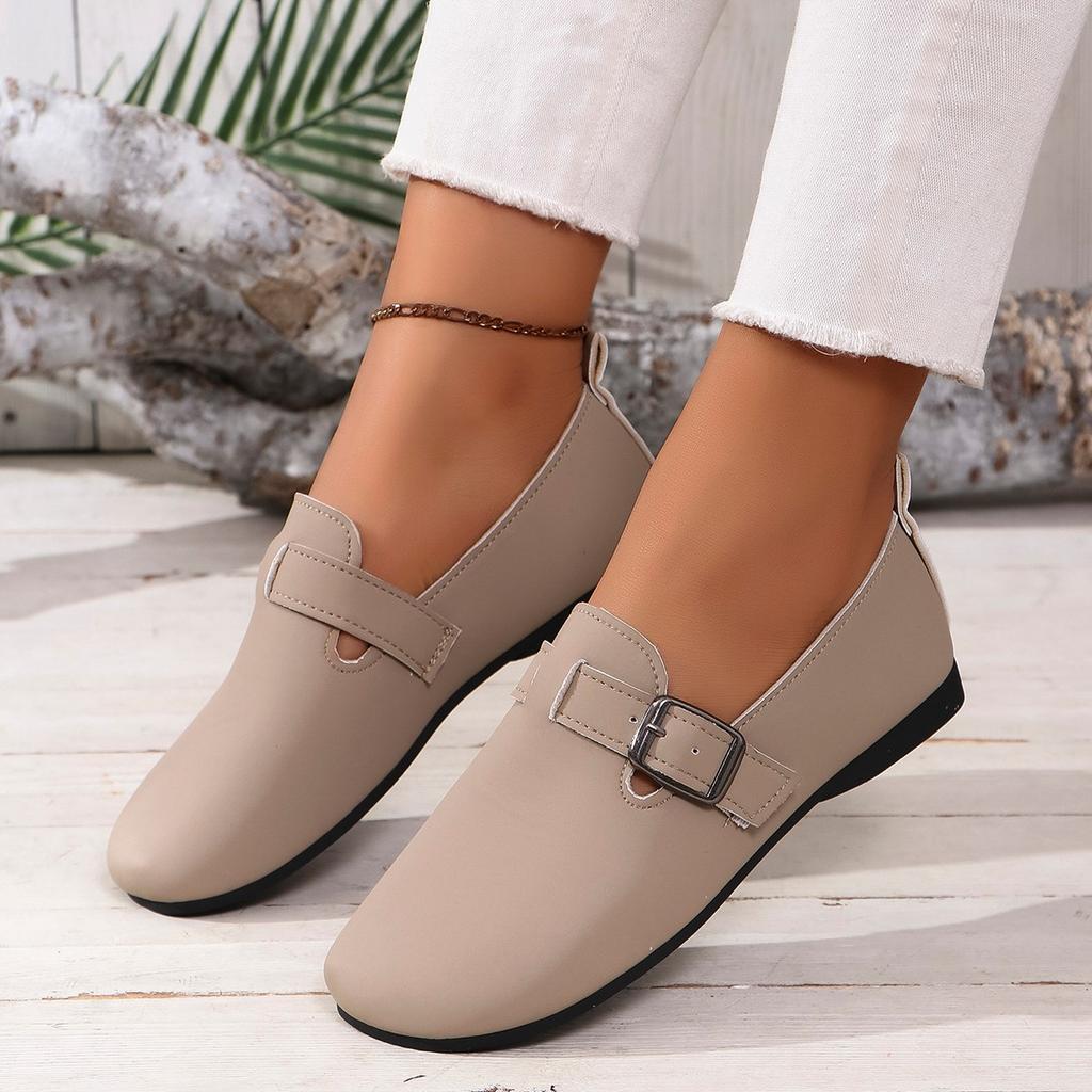 Fashion Women Flats Shoes Fashion Suede Flats Clogs Cork Insole Sandals with Arch Support Outdoor Beach Slides Home Shoes for Women