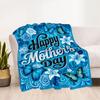 World's Best Mom Ever Flannel Blanket-Soft and Suitable for Sofas,Beds,Offices,Travel,All Seasons,Great Gift for Holidays and Birthdays.