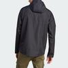 Adidas City Escape Windbreaker Solid Color Long Sleeve Hooded Jacket Men Jacket Black IA3086