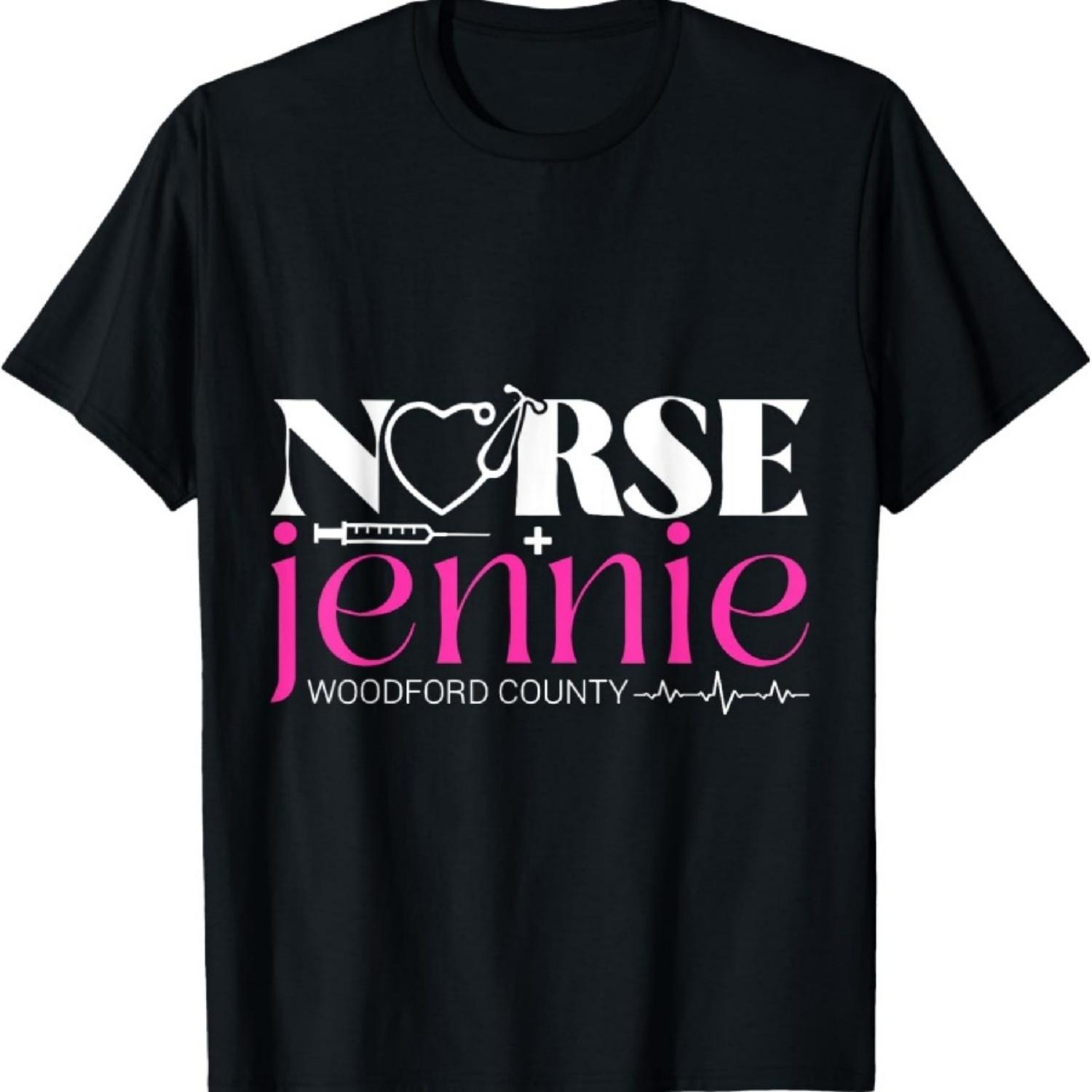 

Nurse Jennie Woodford County T-Shirt XXXXXL чорний