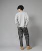 Seinteukeulu Bridgefill Elastic Waist Pants Bwd-324 Gray Black Denim Brs