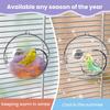 Bird Nest for Cage,Parakeet Nest,Small Bird House,Transparent Can Be Observed,Bite-Proof Can Be Hung in The Bird Cage with Cotton Pads Suitable for