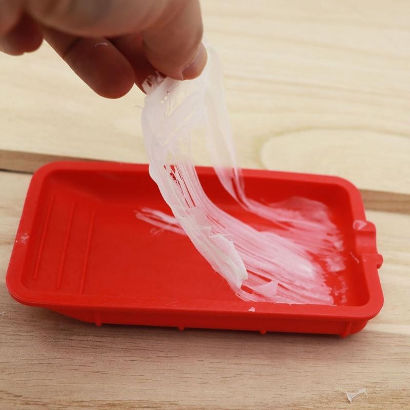 3pcs/Set Silicone Adhesive Dispenser Bottles Suitable For Woodworkers Leakproof Design With Easy Squeeze Functionality