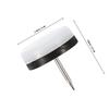 40Pcs Anti-Slip Furniture Leg Bottom Pads Nylon Head Metal Pin Floor Protectors Chair Table Feet Scratch Preventers