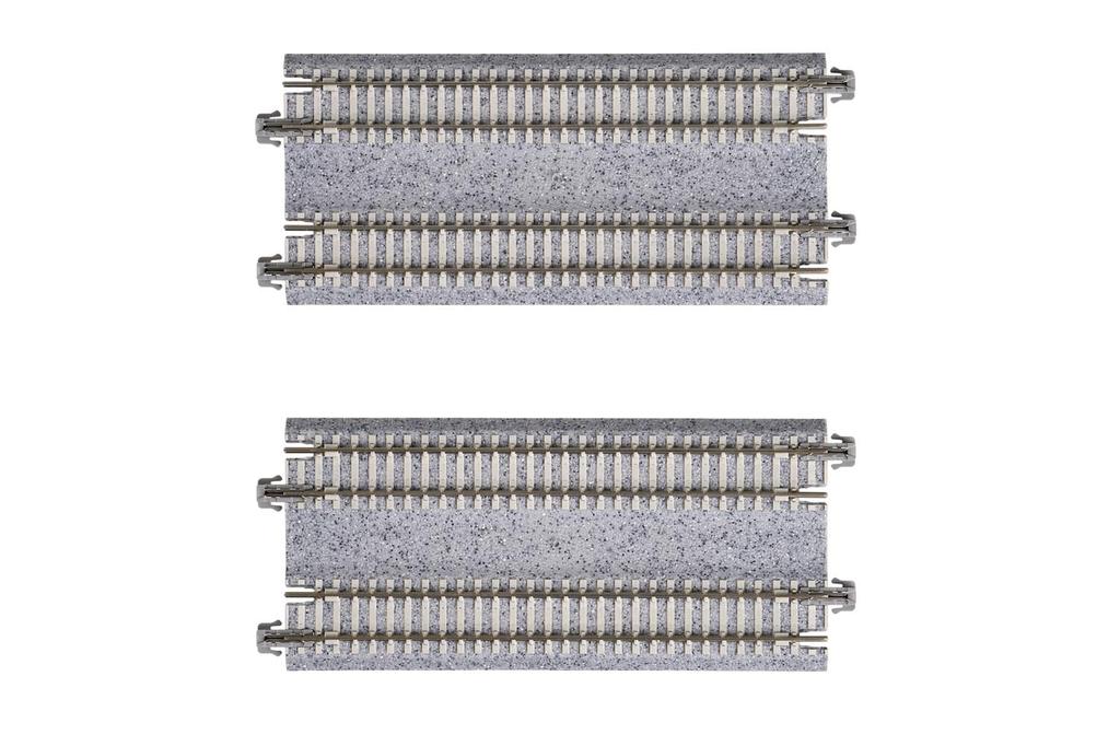 KATO N gauge double track straight 2 model railway supplies track, 124mm, pieces, 20-023,