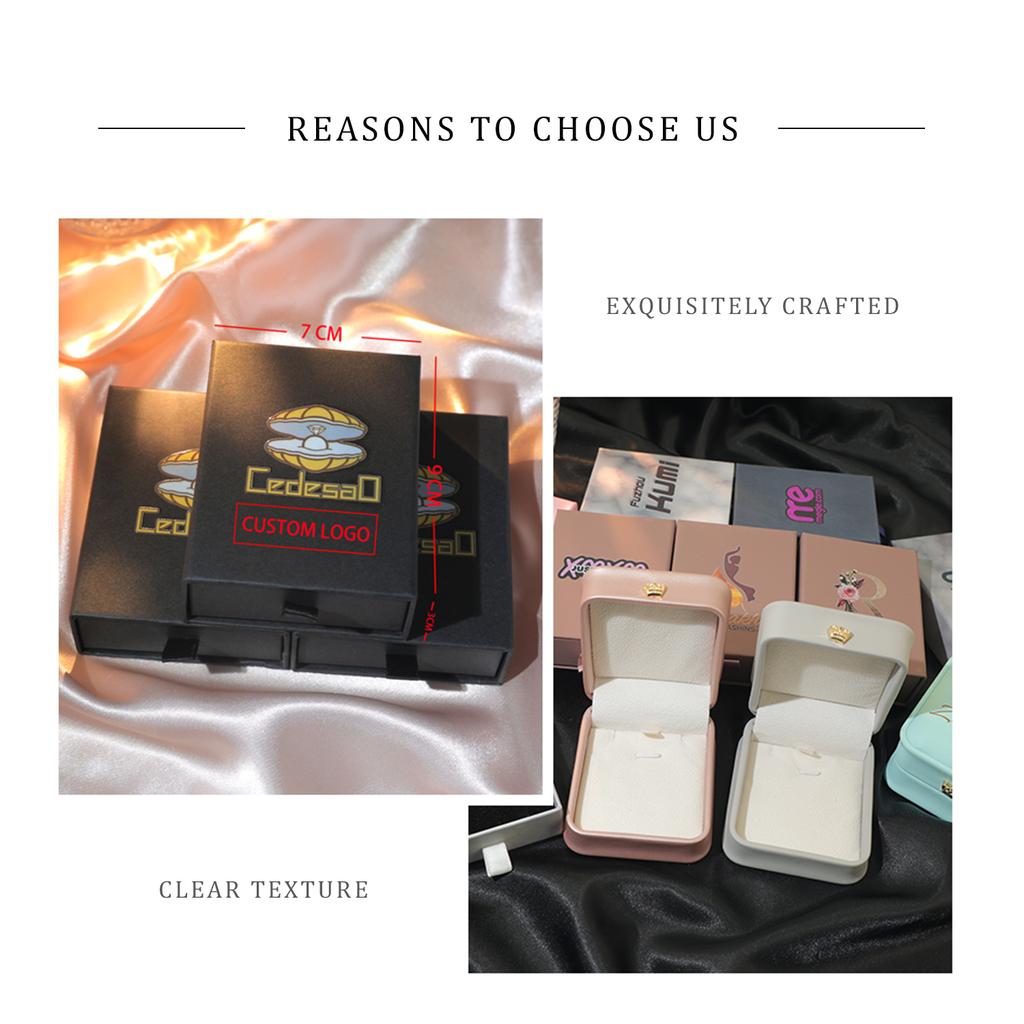PU Leather Round Jewelry Box Packaging Creative Gift Multi Layer Portable Storage Organizer Travel Case Zipper Boxes