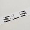 For Mercedes Benz 3D ABS Car Letters Logo SLS Badge Rear Trunk Emblem Decals For Mercedes Benz SLS C197 R197 Tail Marking Accessories