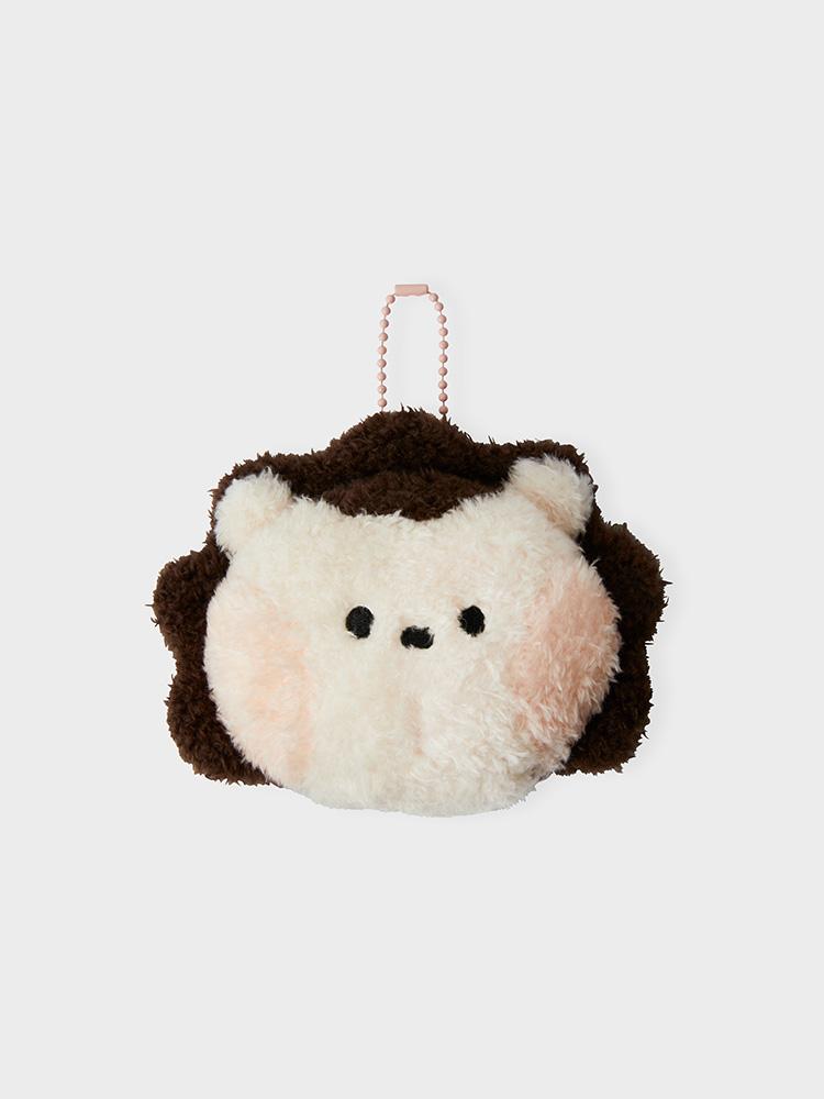 Line Friends Minini Dochini Plush Hand Mirror