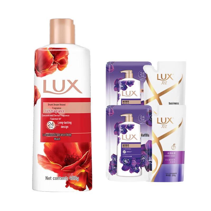 LUX Drunken Roman Scent Bath & Hair Care Set