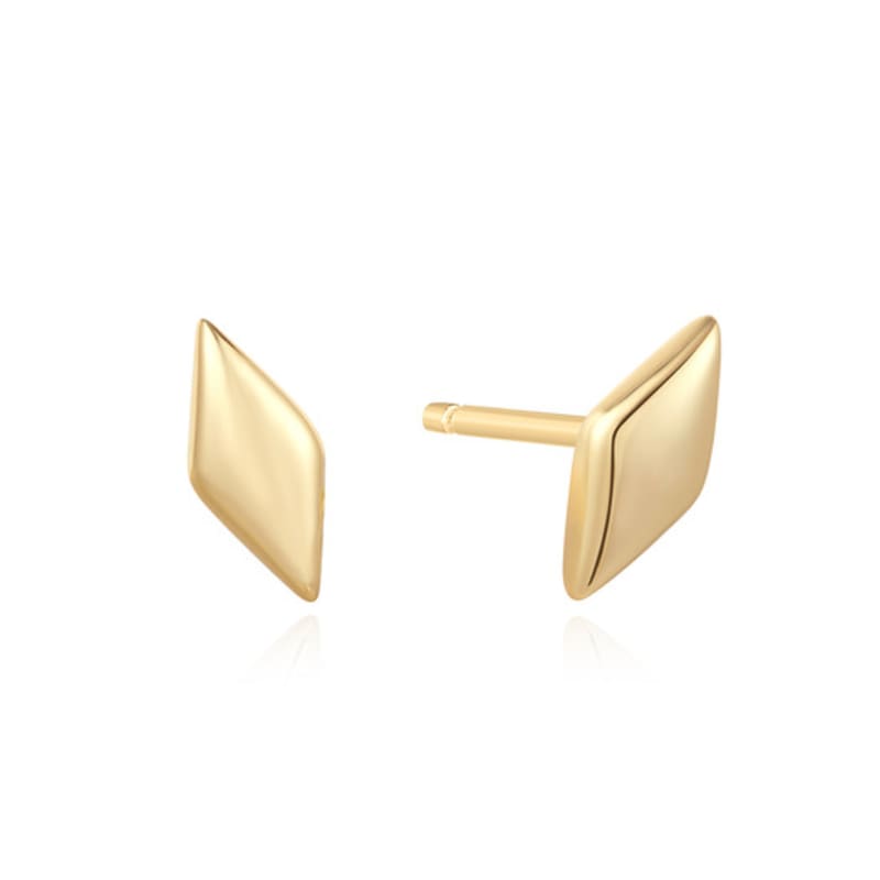 ANIA HAIE Gold Sparkle Stud 925 Silver Earrings E061-02G