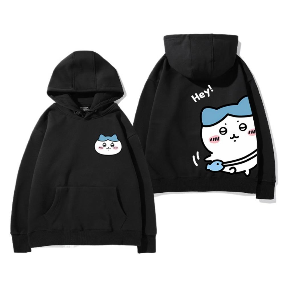 Ladies' Cute Hoodie Chiikawa Hooded Hoodie Hachiware Girls' Casual Sweater Usagi Loose Fashion Trend Women's Hoodie