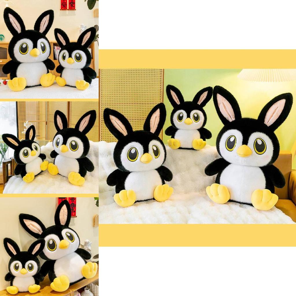 Adorable Wake-up Penguin Plush Toy For Kids Perfect Birthday Gift Soft Ocean Animal