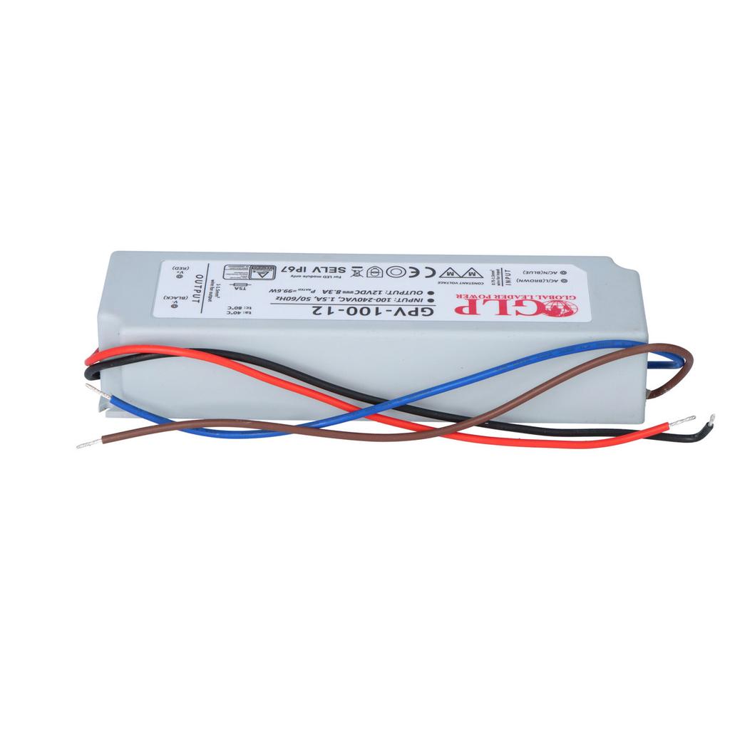 GLP LED Power Supply 12V, 8A, 100W