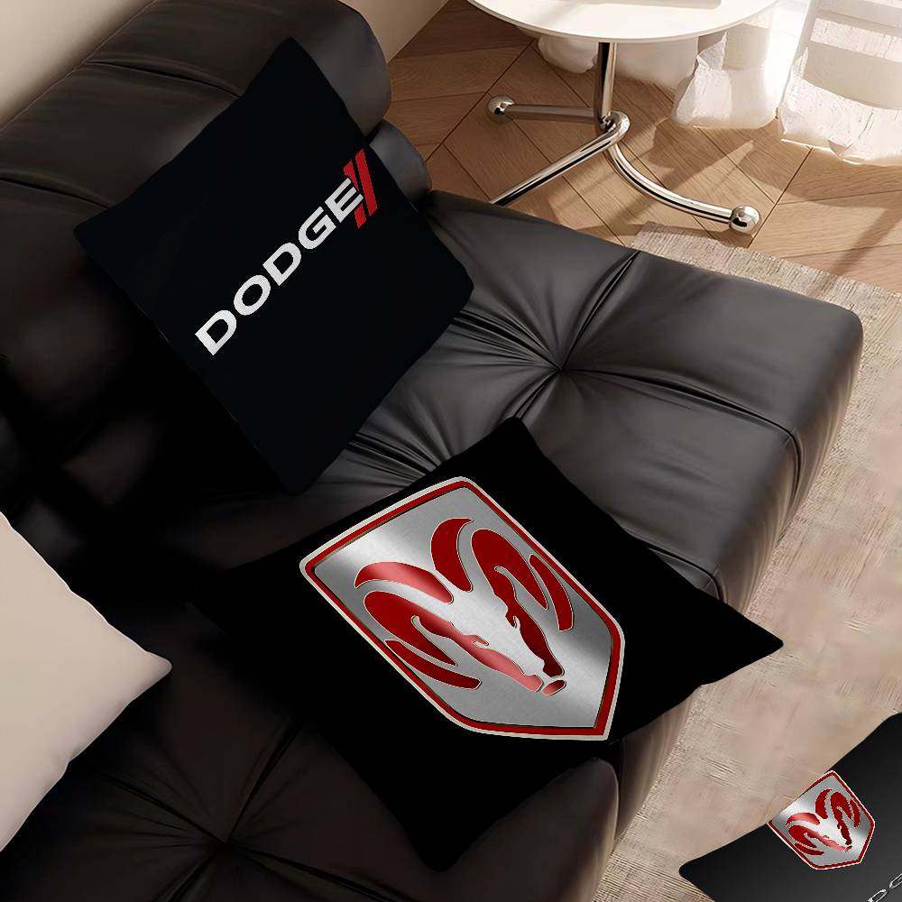 D-Dodges Auto Brand Pillowcase toon Gift Cushion Cover Bedroom Home Sofa Chair Seat Decor pillow case