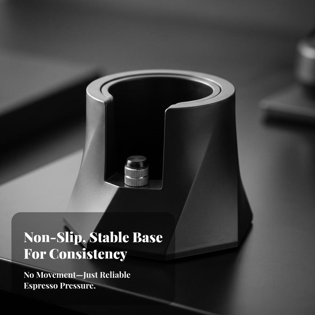 Portafilter Tamping Holder Compact Coffee Tool Stable for Baristas