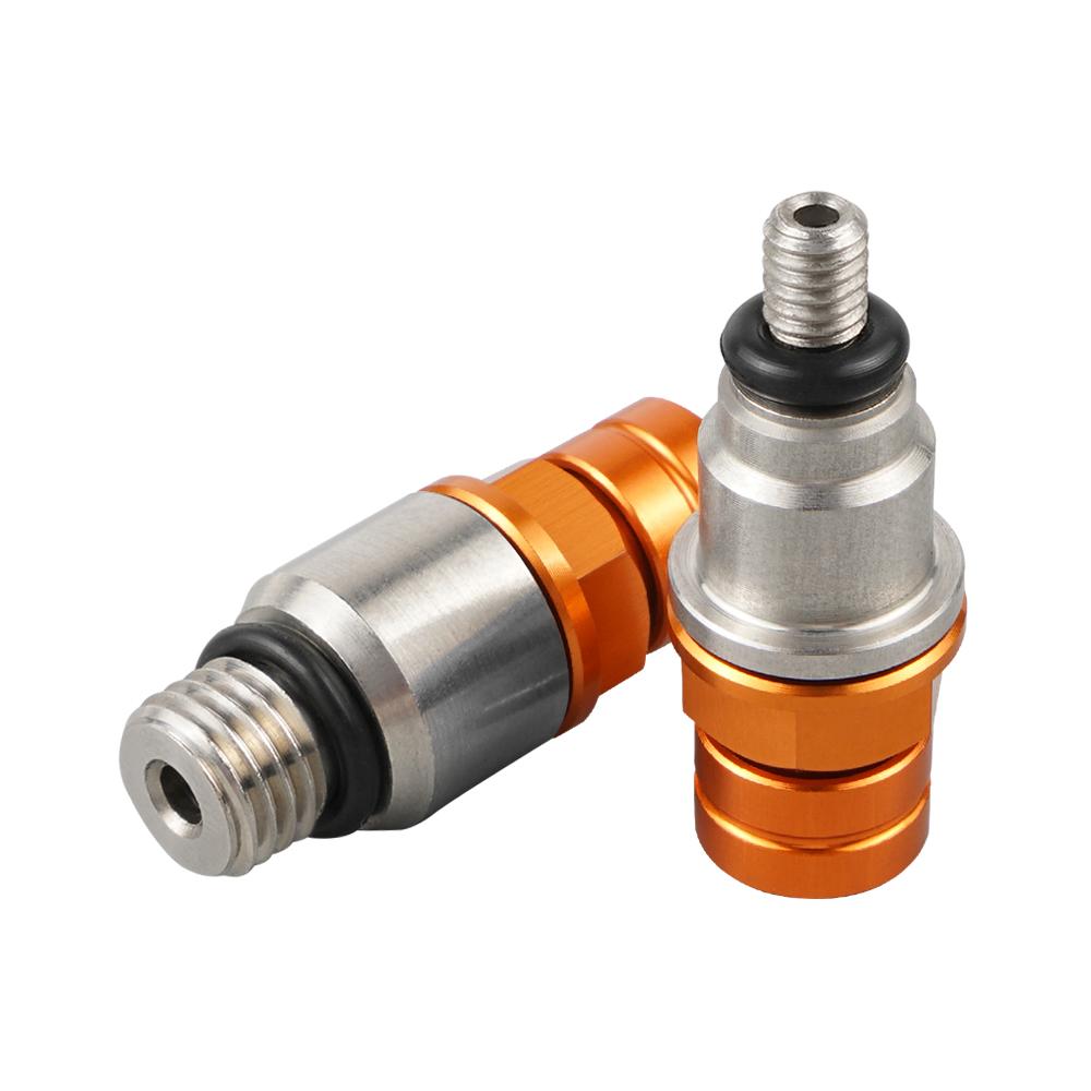 For KTM SX 125 SX 250 SXF 450 XC 300 XCF 350 M4x0.7 M8x1.0 Fork Air Bleeder Valve Screw For Husqvarna TE 300 FE 450 FE 501
