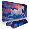 Ukiyoe Starry Sky Unicorn Mouse Pad Large Computer Office Game Table Mats Rubber Antislip Xxl Mouse Mat Hdp Long Desk Pads