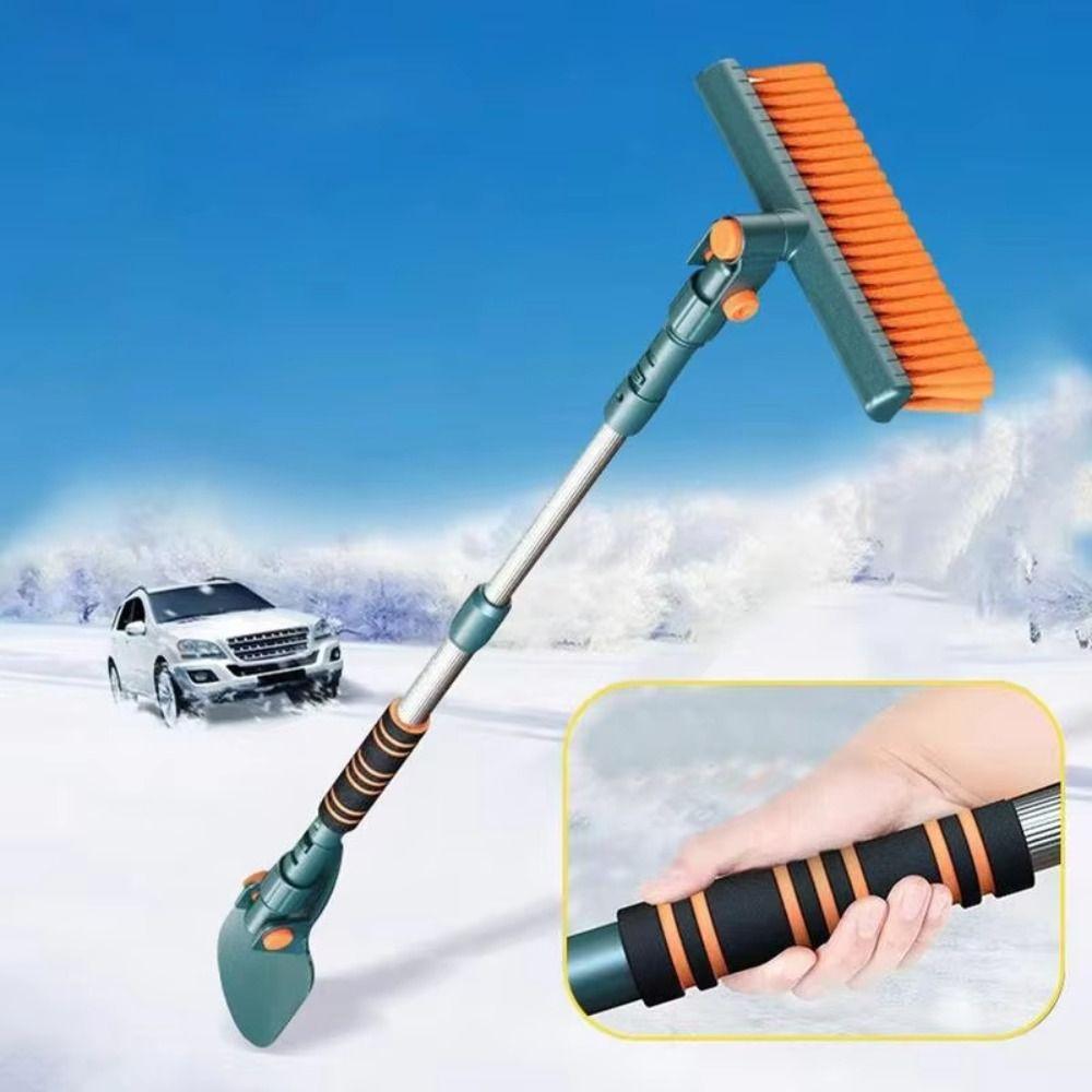 Retractable Car Scraper Extendable Ice Scraper Detachable Snow Brush  Winter Season