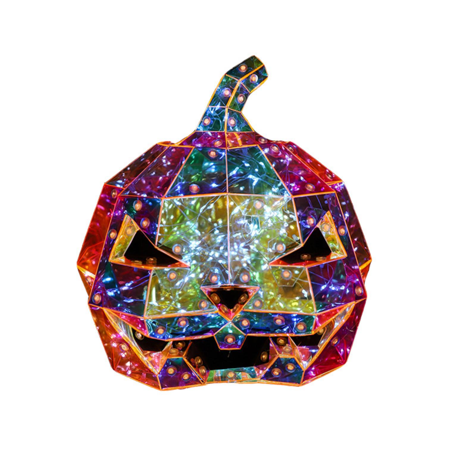 

С RGB Light APP Bluetooth USB контроллер Хэллоуин светящиеся украшения формы One Size