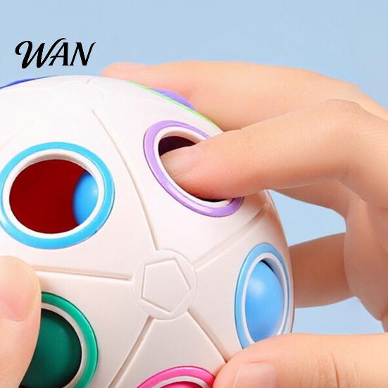 Rainbow Ball Puzzle Cube Toy Stress Relief Color Matching Develops Concentration Logical Thinking Intelligence Patience Development