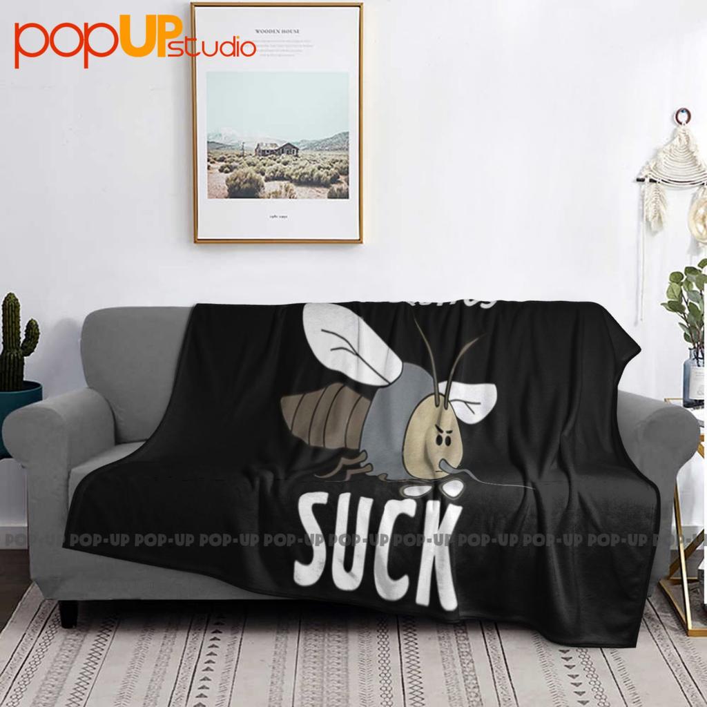 Mosquitos Suck Funny Ultra-Soft Blanket Quilt Winter Sofa Cover Bed Covers