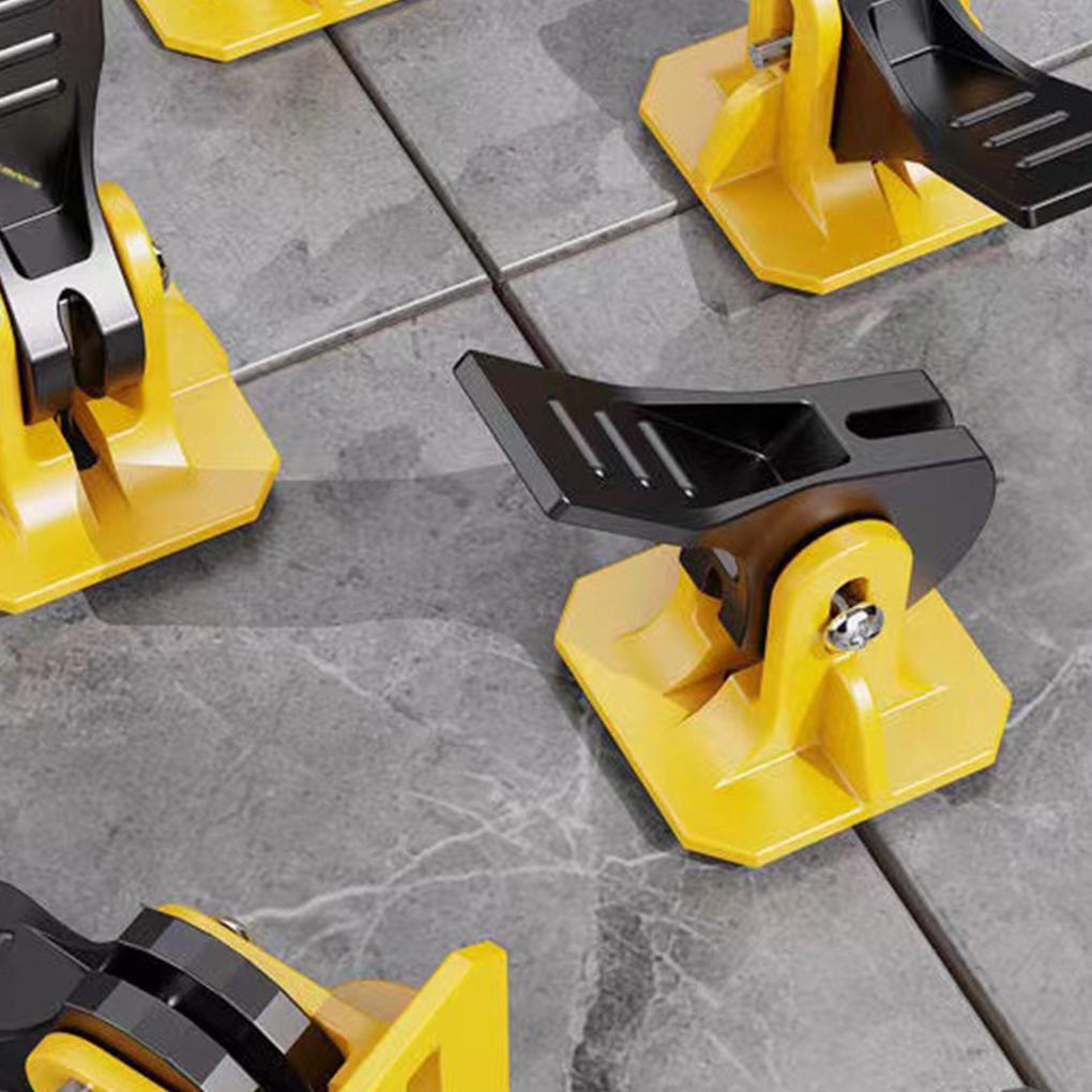 50pcs Floor Tile Leveling Tool Wear-resistant Clips Leveler Rustproof Waterproof Adjuster Kit Fixing Flat Equipment Tools
