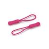 20pcs/lot 6.5cm Colorful Zipper Puller Cord Zip Puller Replacement Ends Lock Zips Travel Bags Clip Buckle Sport Garment Parts