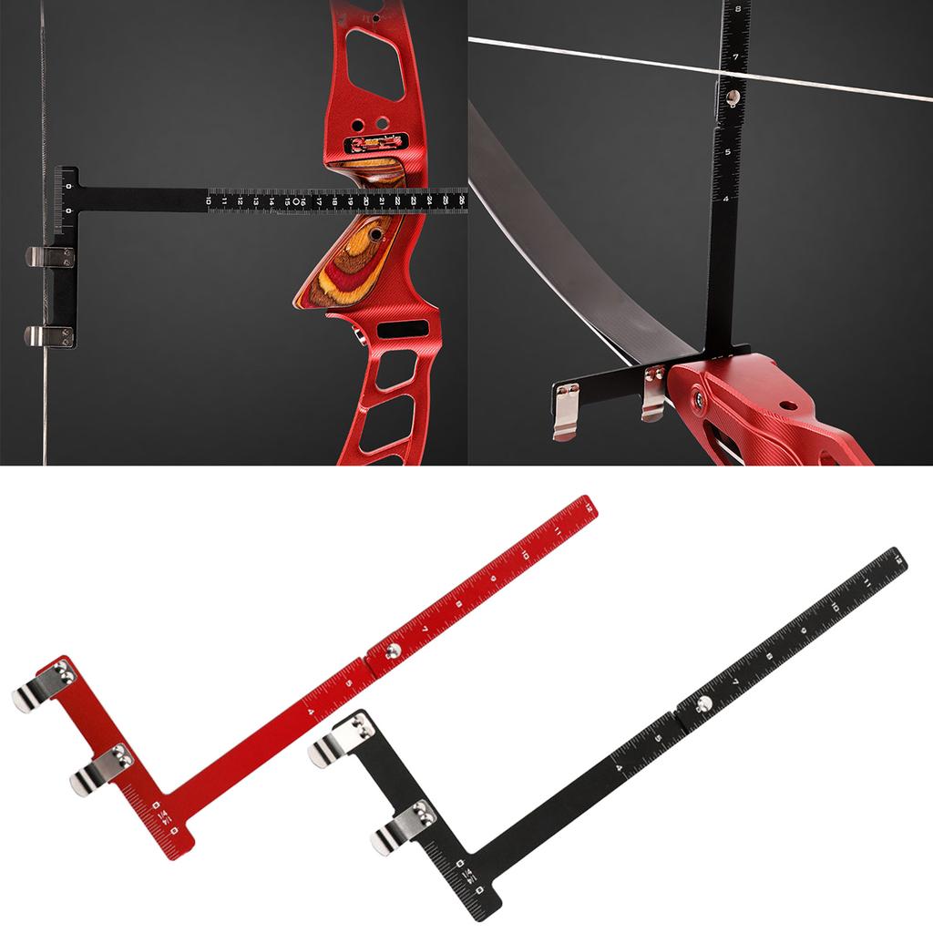 Buy Bow and Arrow Shooting Bowstring Positioning Scale Archery Bow ...