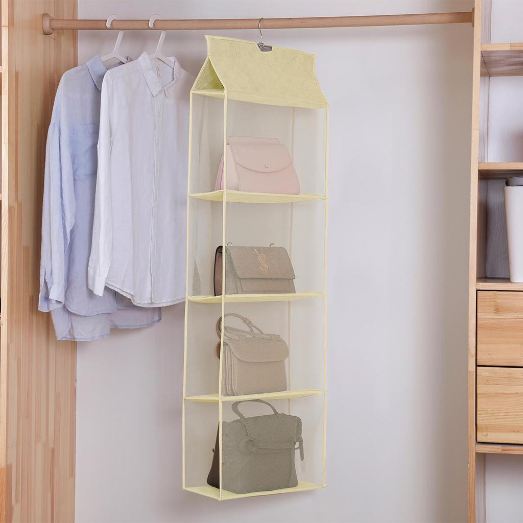 Hanging Multi-Layer Handbag Storage Organizer for Closets