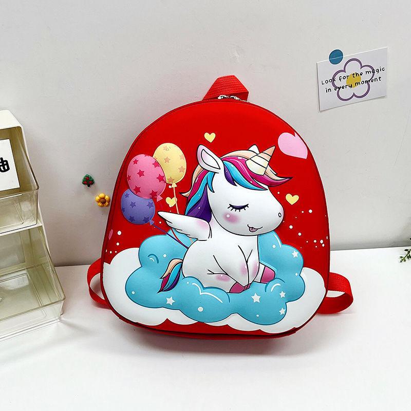 Cartoon Dinosaur Childrens Backpack With Arc Shoulder Straps For Preschoolers Special Characters Included