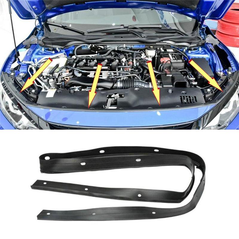 Automotive Rubber Hood Seal Gasket Hood Seal For Honda Civic 2016- Car Accessories 74146-TEA-T00 74146TBAA01-A87Q