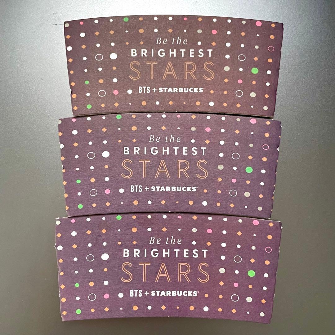 [USED] BTS Bangtan Boys Starbucks Korea Limited Collaboration Sleeve