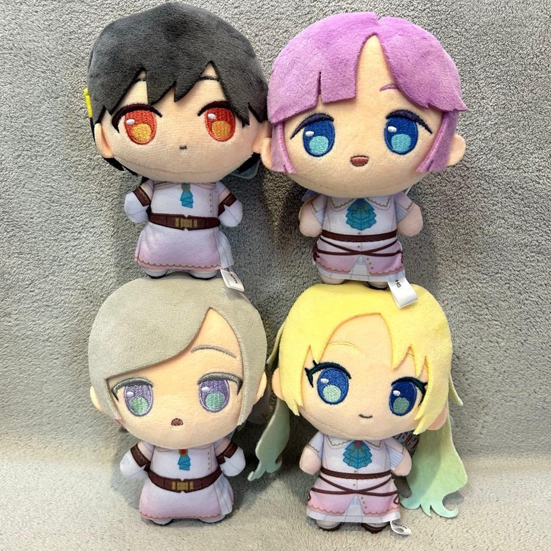Love Live Hasunosora Mini Plush Doll Mascot Puchisshu Vol.2 Set 8 Japan