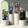 R-Robert Pattinson Phone Case For iPhone 17 16 15 14 13 12 Pro Max Plus for Mirror Wireless Magnetic Cover