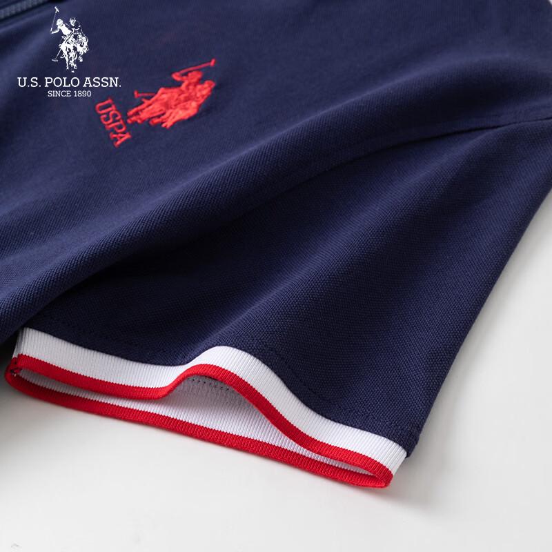 U.S. Polo Assn. Dámské letní štíhlé polo maxi šaty
