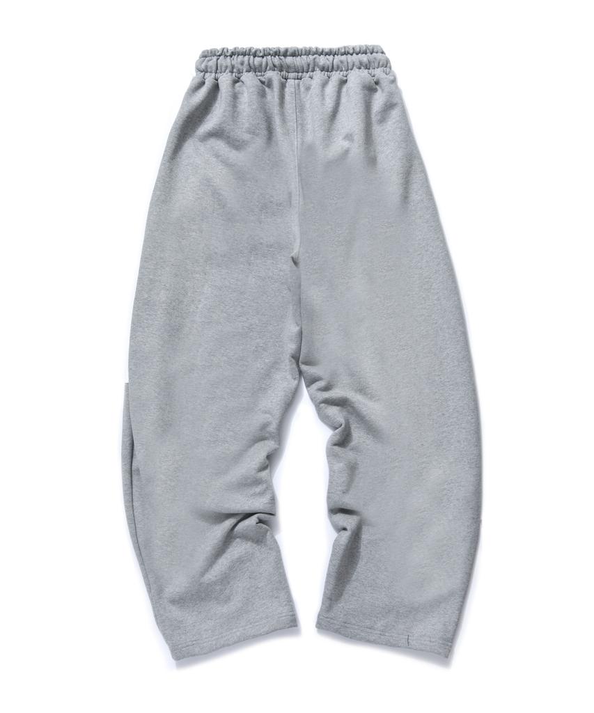 AMOU Rrr One Tuck Sweat Pants Gray