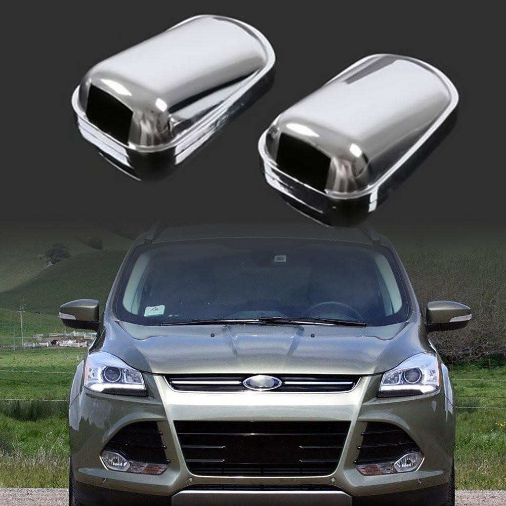 

Крышки форсунок омывателя ветрового стекла для Ford Kuga Escape 2013 2014 ABS Серебристые Аксессуары серебряный