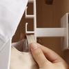 Wall-Mounted Cap Organizer Headband Holder Hat Bag Hanger with Multiple Hooks for Scarves Belts Hair Ties