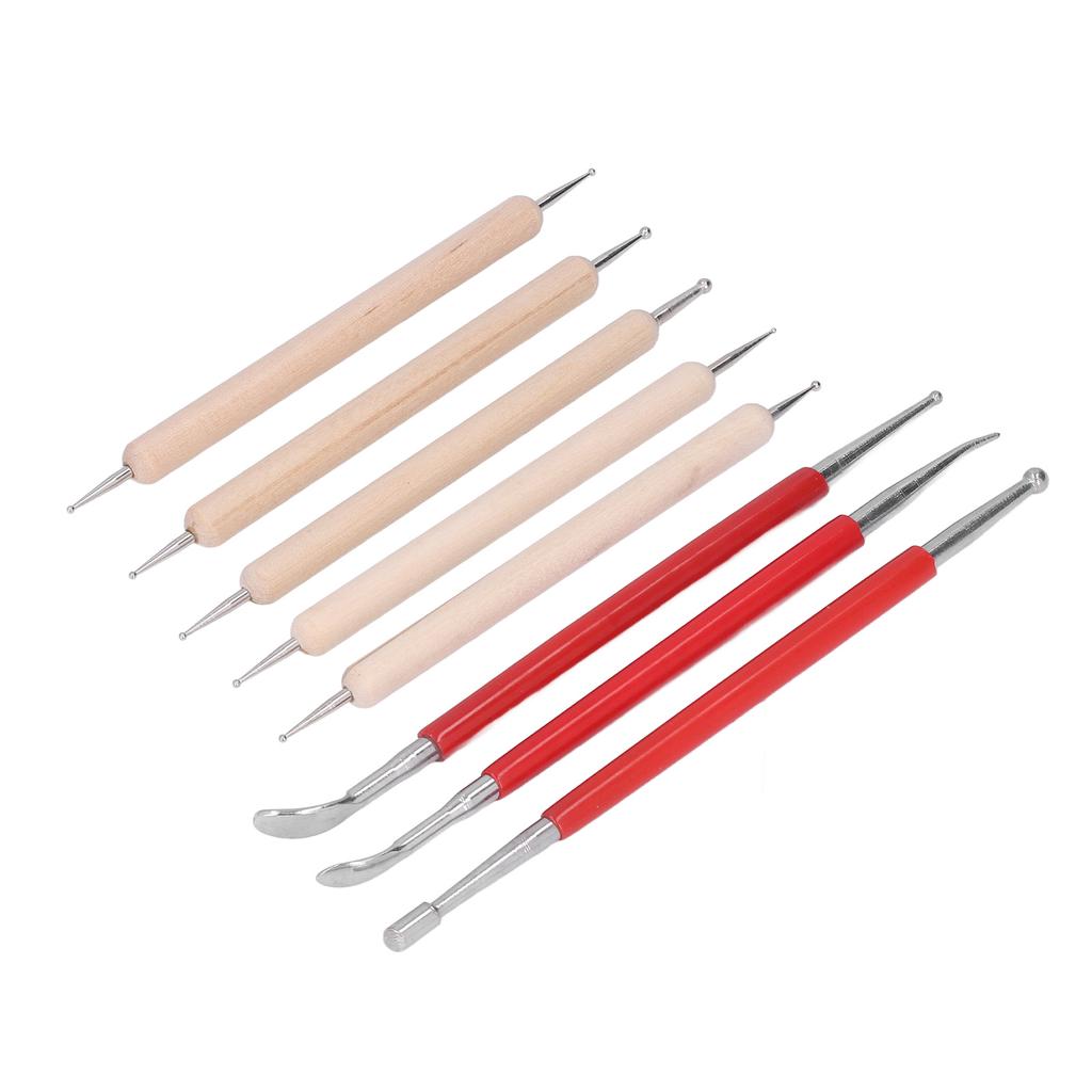 Double End Tracing Dotting Stylus Small Portable Engraving Stylus Set for Modeling Carving