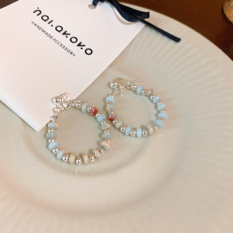 European and American Exaggerated Diamond-encrusted Flower Bow Fringed Earrings Personalized Earrings Internet Celebrity Temperament Earrings