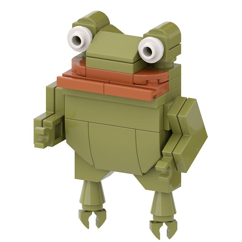 Classic Movie Cartoon Over Garden Wall Figure Wirt Frog Greg Beatrice Building Block Model MOC Krampus Brickheadz Brick Toy Gift