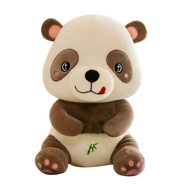 

Кукла панда большого размера из бамбука Haesol, коричневая, корейские детские товары