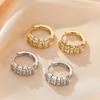 European and American fashion versatile niche design, high-end and cool style earrings for women