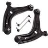 Front Suspension Wishbone Control Arms Kit For Ford Fiesta MK6 2008-2017 For Mazda 2 DE