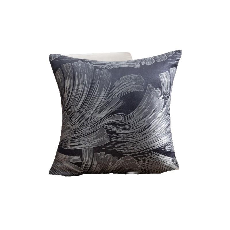 Nordic Throw Pillowcase Without Core Jacquard Single-sided Sofa Living Room Cushion Simple High-end Bedroom Bay Window Pillowcase