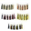 Colorful Paper Streamers for Wedding Decorations Birthday Celebration Supplies Easy Assemble Paper Hanging Ornament