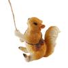 Ornaments Climbing Rope Squirrels Statue Resin Crafts Monkey Figurine  Home Decoration