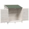 Garden Shed White 106 x 56 x 113.5 cm Solid Spruce Wood