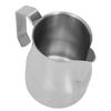 Milk Frothing Pitcher Coffee Steaming Pitcher 304 Stainless Steel Coffee Milk Cup Milk Frother Cup Olecranon Type